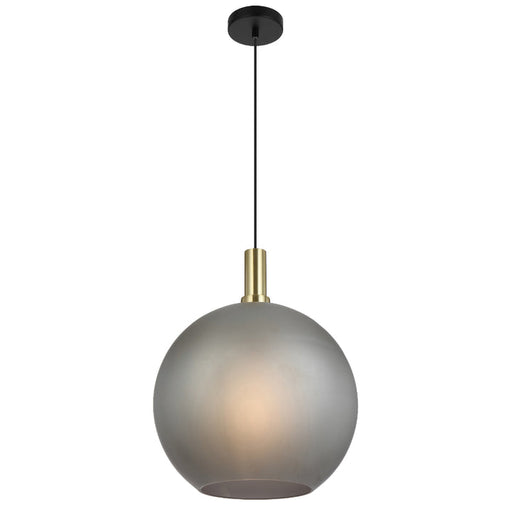 Telbix Patino 40cm Pendant Light Smoke