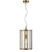 Telbix Pratt 20cm Pendant Light Antique Brass