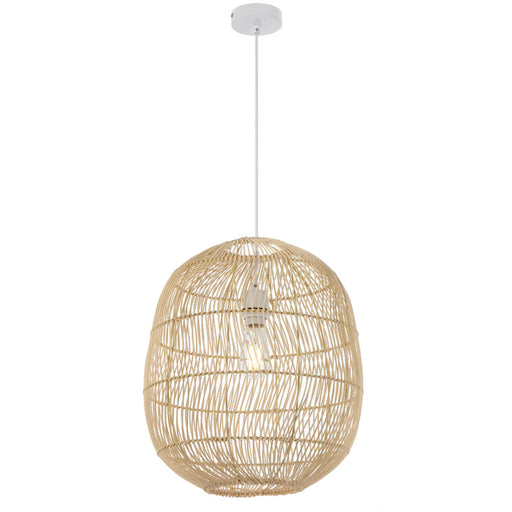 Telbix Rana 40cm Pendant Light Natural