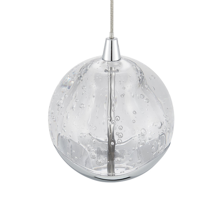 Telbix Segovia 1 Light Pendant Chrome