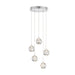 Telbix Segovia 5 Light Pendant Chrome