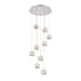 Telbix Segovia 9 Light Pendant Chrome