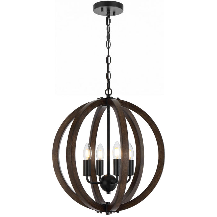 vestal-4-light-pendant_VESTAL PE4-BK