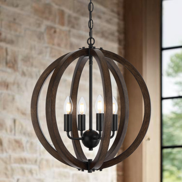 vestal-4-light-pendant_VESTAL PE4-BK