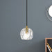 Telbix Zaha 1 Pendant Light Antique Gold Lifestyle Image