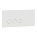 1043PA ZW  clipsal solis 3 gang switch zen white