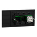 1041PA ZB  clipsal solis 1 gang switch zen black