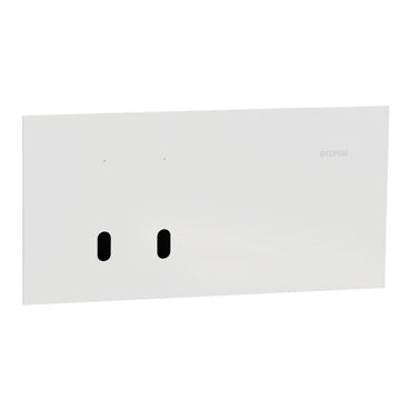 clipsal solis t 2 gang grid plate with cover frame white ceramic  1042TUA WC