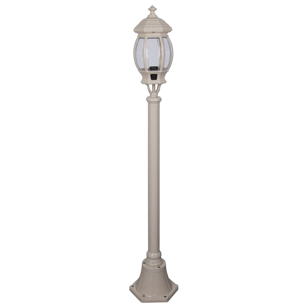 White outdoor light deals post