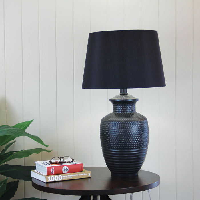 Attica | Aged Black Large Table Lamp